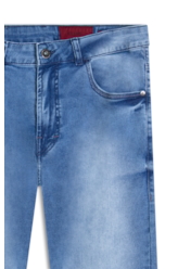 Calça Jogging Memory Skinny Lav.Claro C/ Grampos
