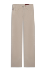 Calça Leather Denim Bootcut Sandy