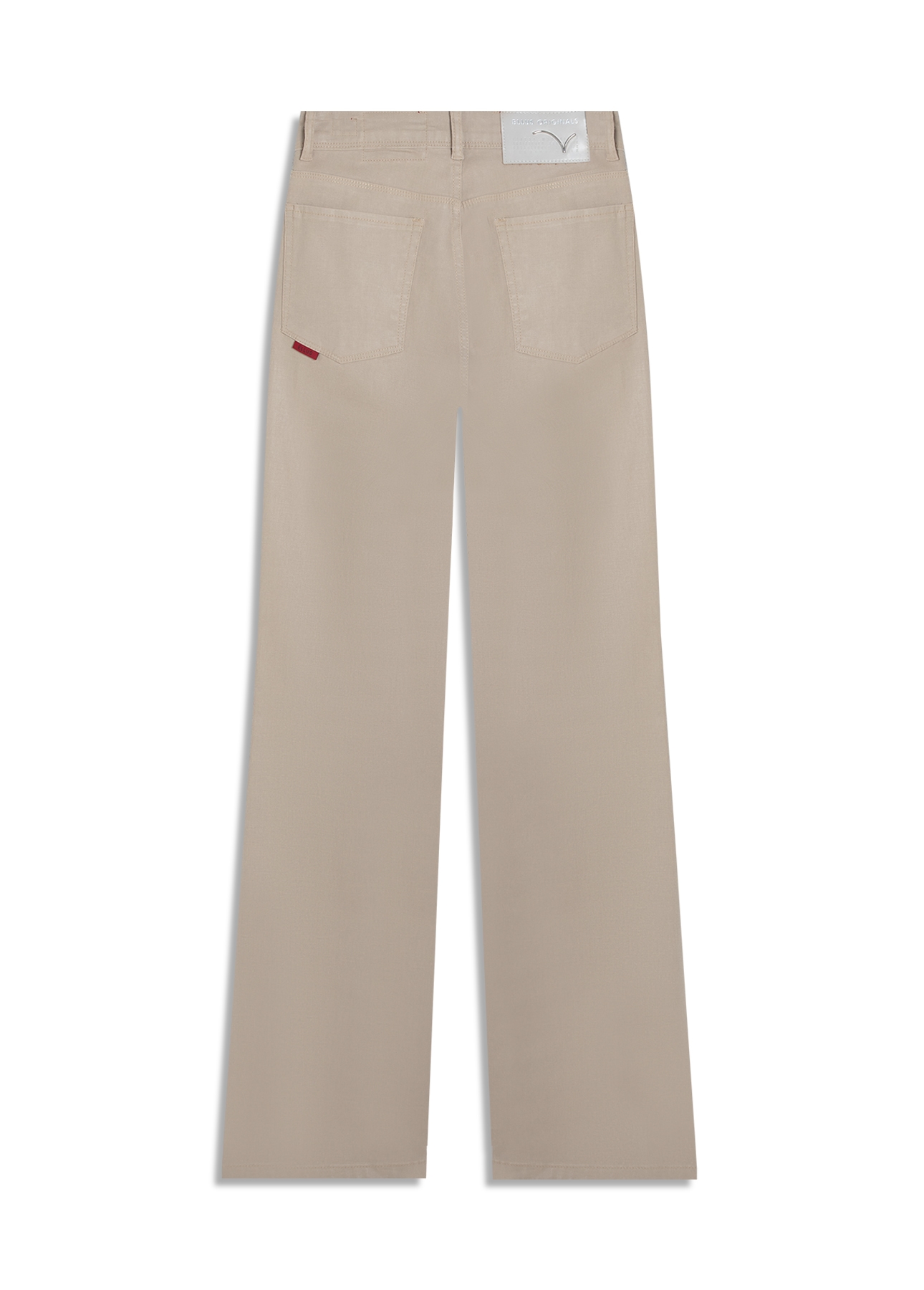 Calça Leather Denim Bootcut Sandy