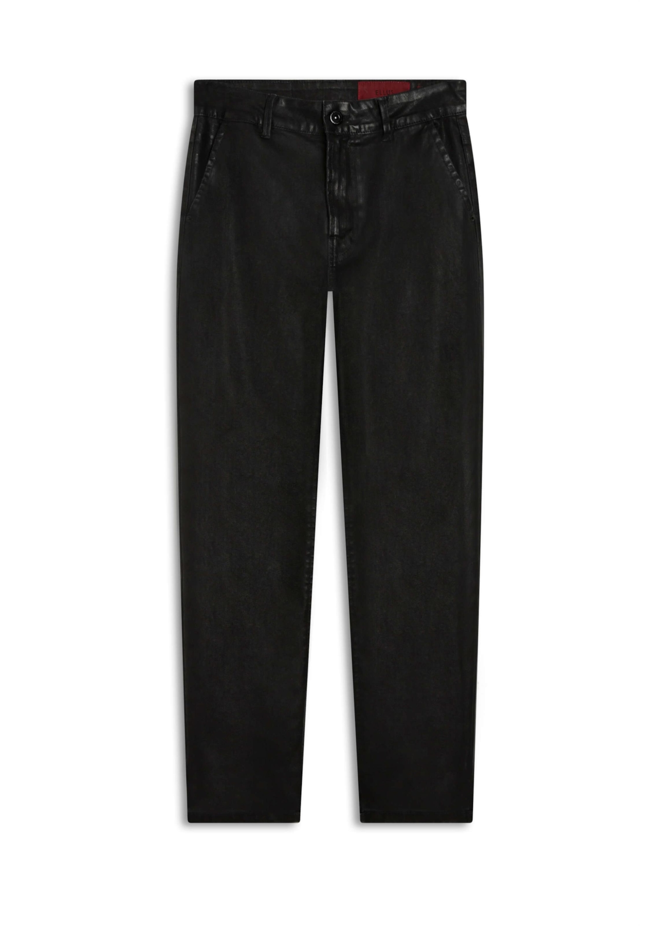 Calça Leather Denim Gigi Alfaiataria Preto