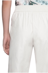 Calça Leather Skin Relax Off White