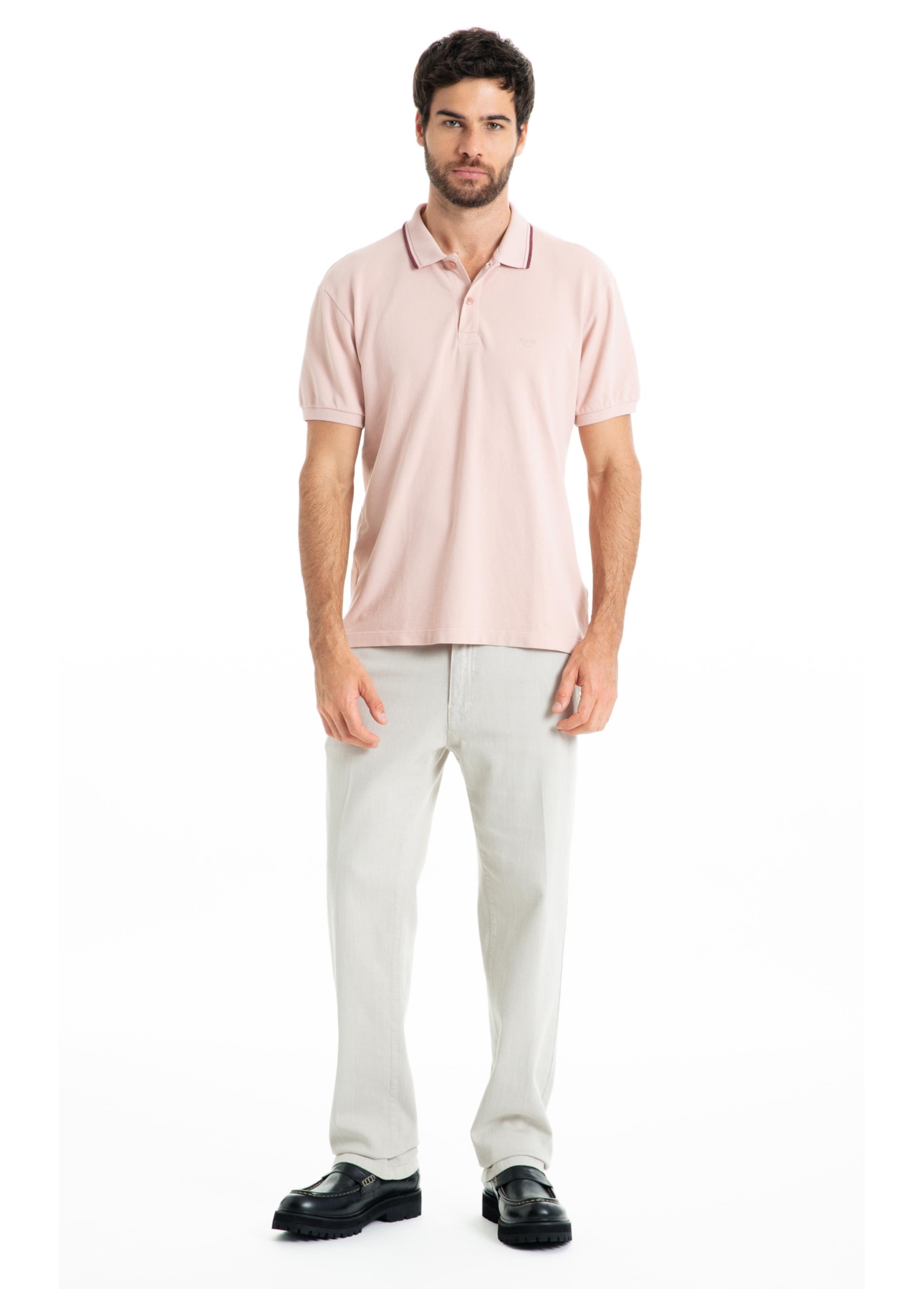 Calça Linen Blend Classic B. Faca Silver