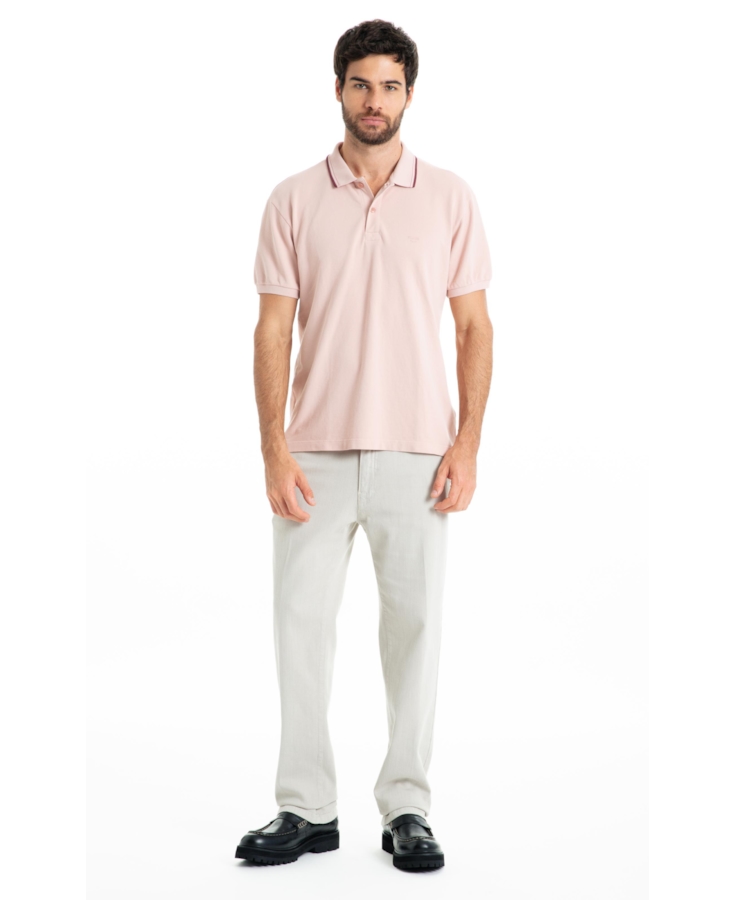 Calça Linen Blend Classic B. Faca Silver