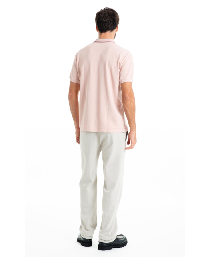 Calça Linen Blend Classic B. Faca Silver