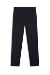 Calça Linen Blend Pleats Marinho