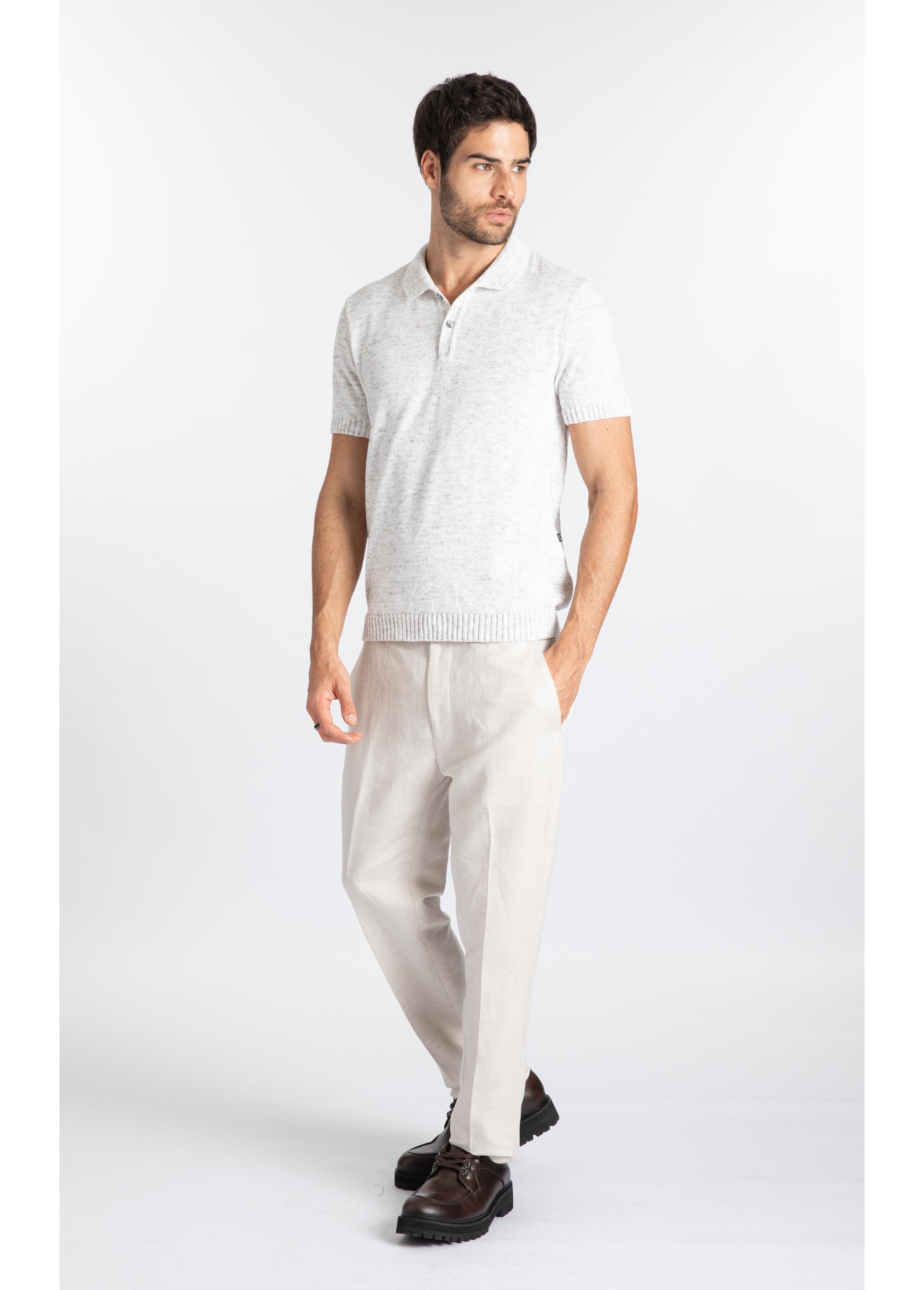 Calça Linen Fresh Classic  Bege