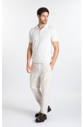 Calça Linen Fresh Classic  Bege