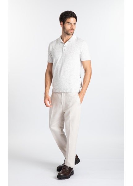 Calça Linen Fresh Classic  Bege