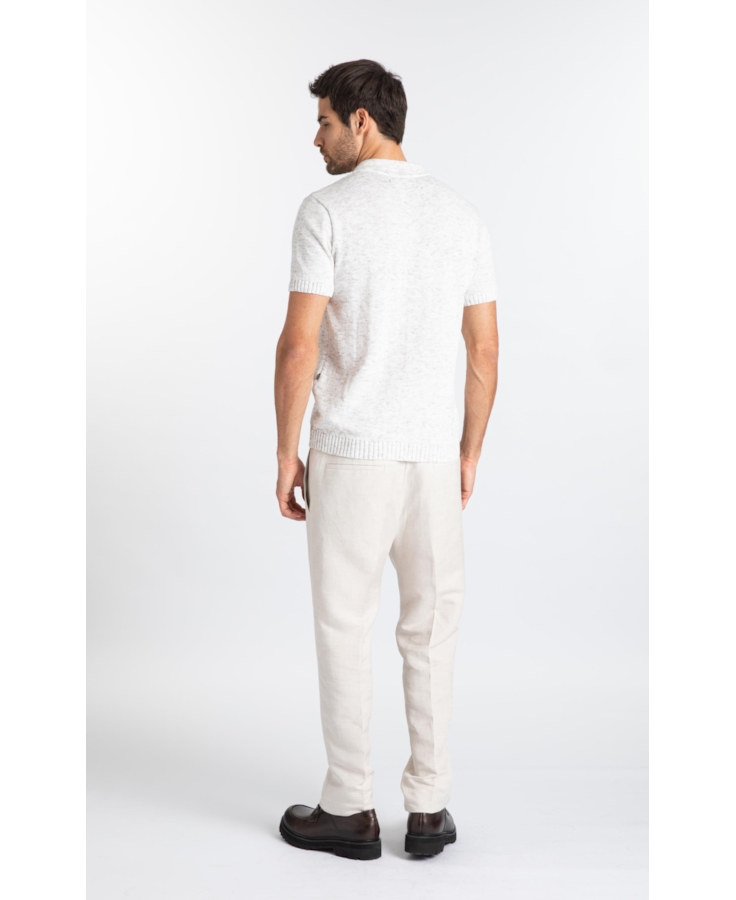 Calça Linen Fresh Classic  Bege
