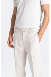 Calça Linen Fresh Classic  Bege