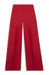 Calça Linen Fresh Wideleg Bordeaux