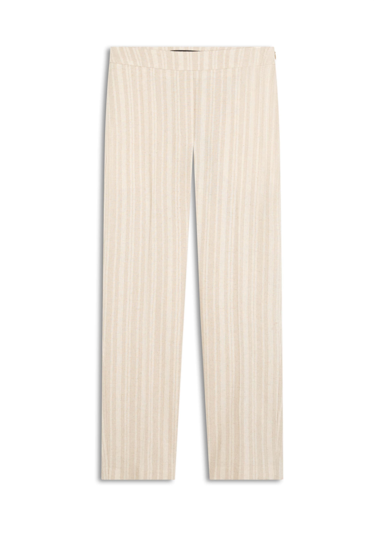 Calça Linen Lure Listra Carrot Padrao 2