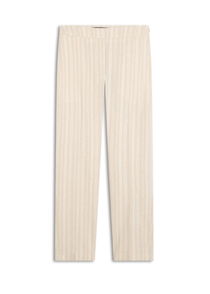 Calça Linen Lure Listra Carrot Padrao 2