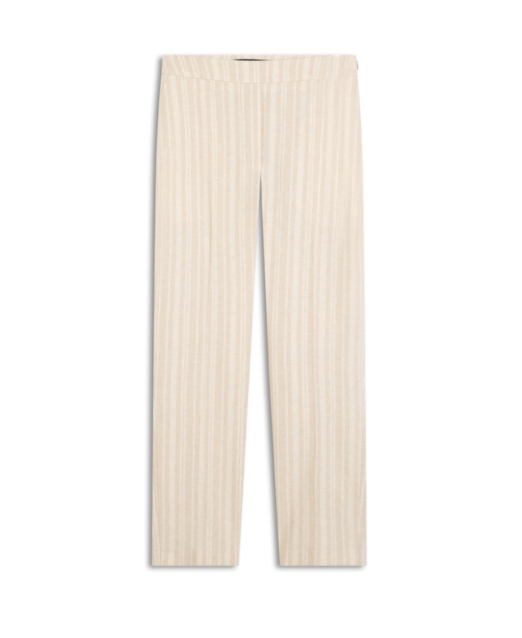 Calça Linen Lure Listra Carrot Padrao 2