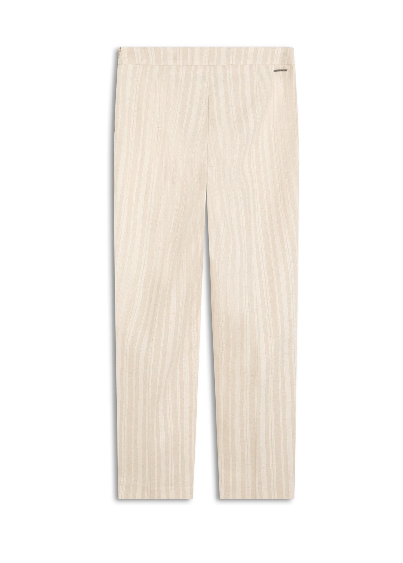 Calça Linen Lure Listra Carrot Padrao 2