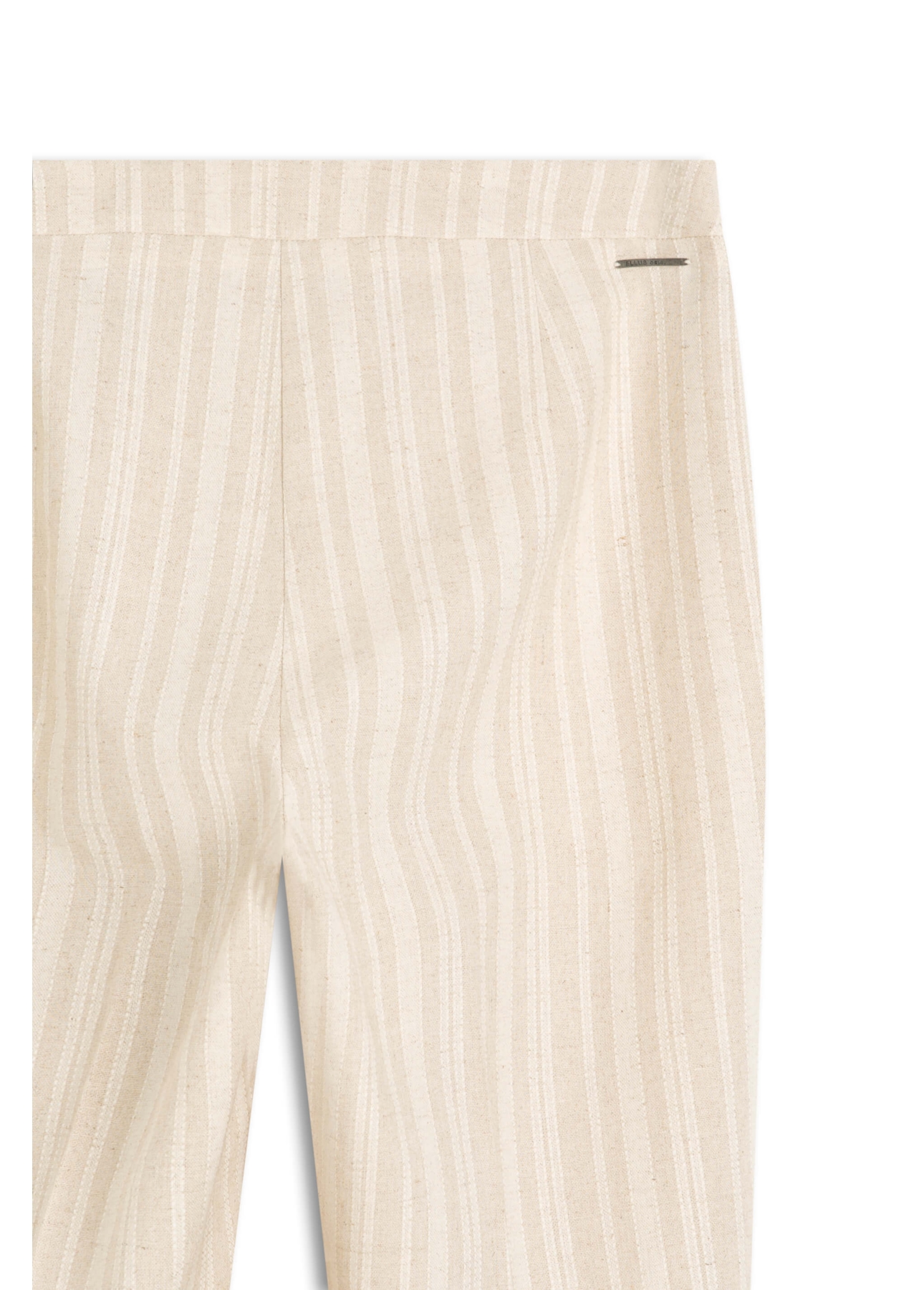Calça Linen Lure Listra Carrot Padrao 2