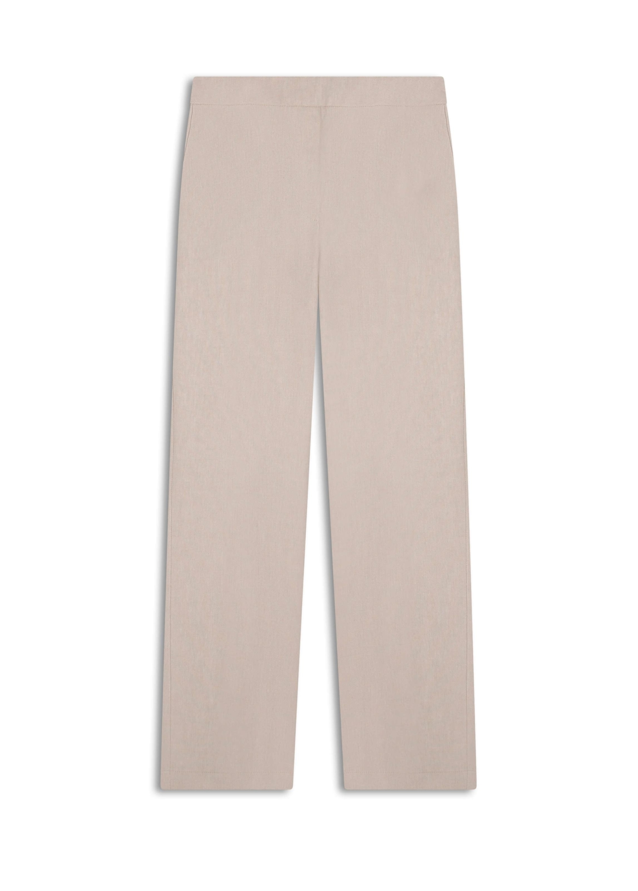 Calça Linsar Sarjado Straight Natural