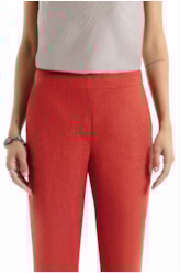 Calça Linsar Sarjado Straight Terra