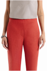Calça Linsar Sarjado Straight Terra