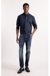 Calça Low Rise Lav. Escuro