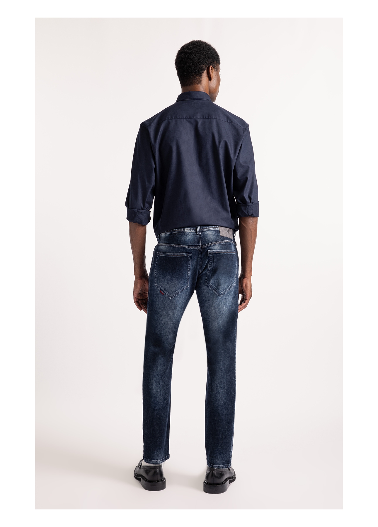 Calça Low Rise Lav. Escuro
