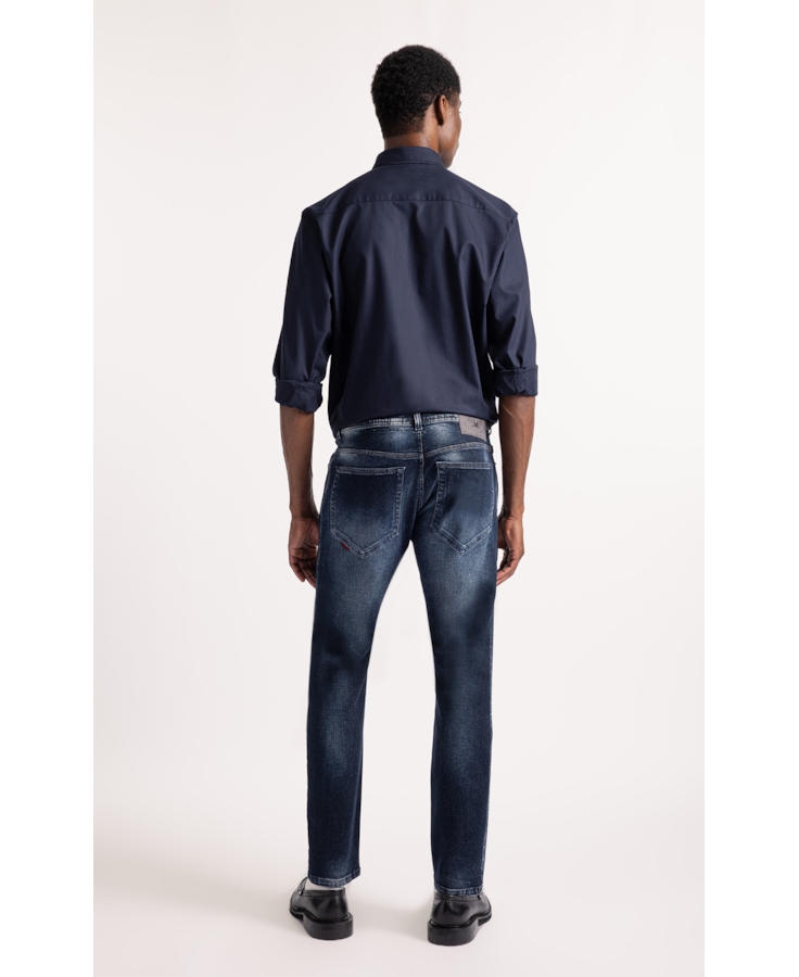 Calça Low Rise Lav. Escuro