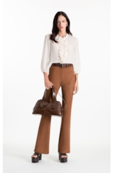 Calça Malha Nobu Long Camel