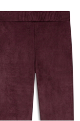 Calça Malha Nobu Long Dark Wine