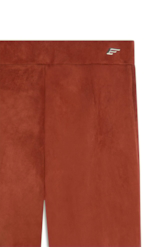 Calça Malha Nobu Long Flare Terra