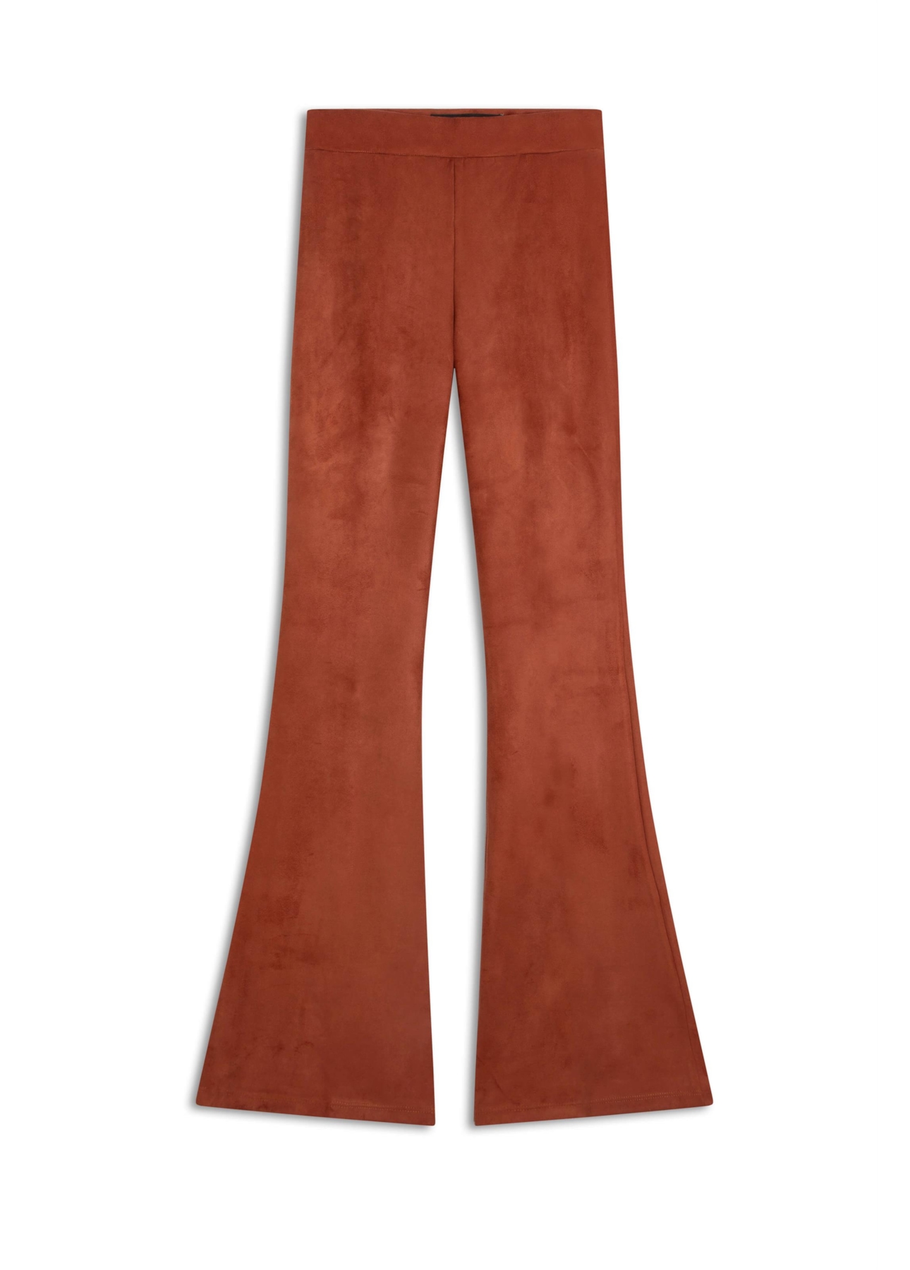 Calça Malha Nobu Long Flare Terra