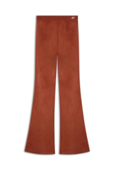 Calça Malha Nobu Long Flare Terra