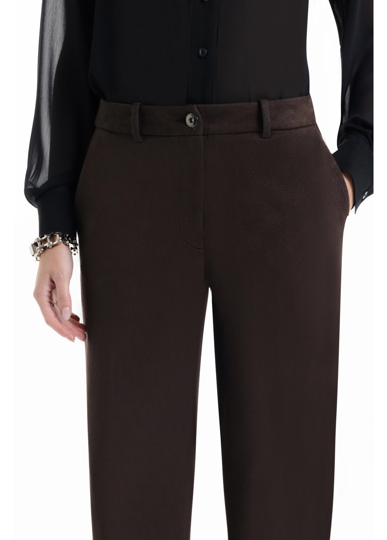 Calça Malha Nobu Patheph Marrom