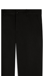 Calça Malha Twill Trapezio B.Faca Preto