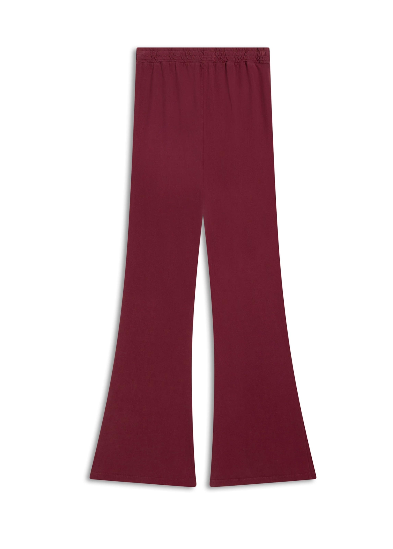 Calça  Malhao Ellus Flare Bordeaux