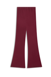 Calça  Malhao Ellus Flare Bordeaux