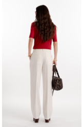 Calça Marant Wide Waist Off White