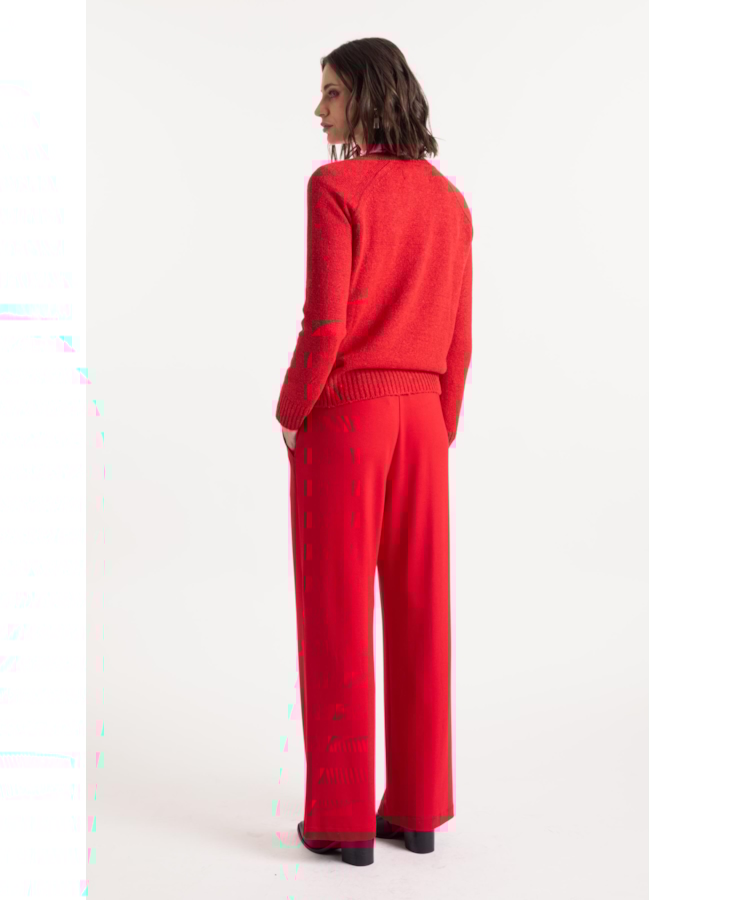 Calça Moletinho Heavy Cereja