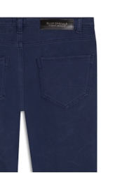 Calça Moletom Original Skinny Marble Dark Navy