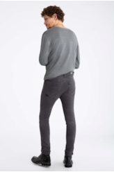 Calça Moletom Original Skinny Marble Grafite