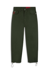 Calça Moletom Original Sporty Cropped Verde Militar