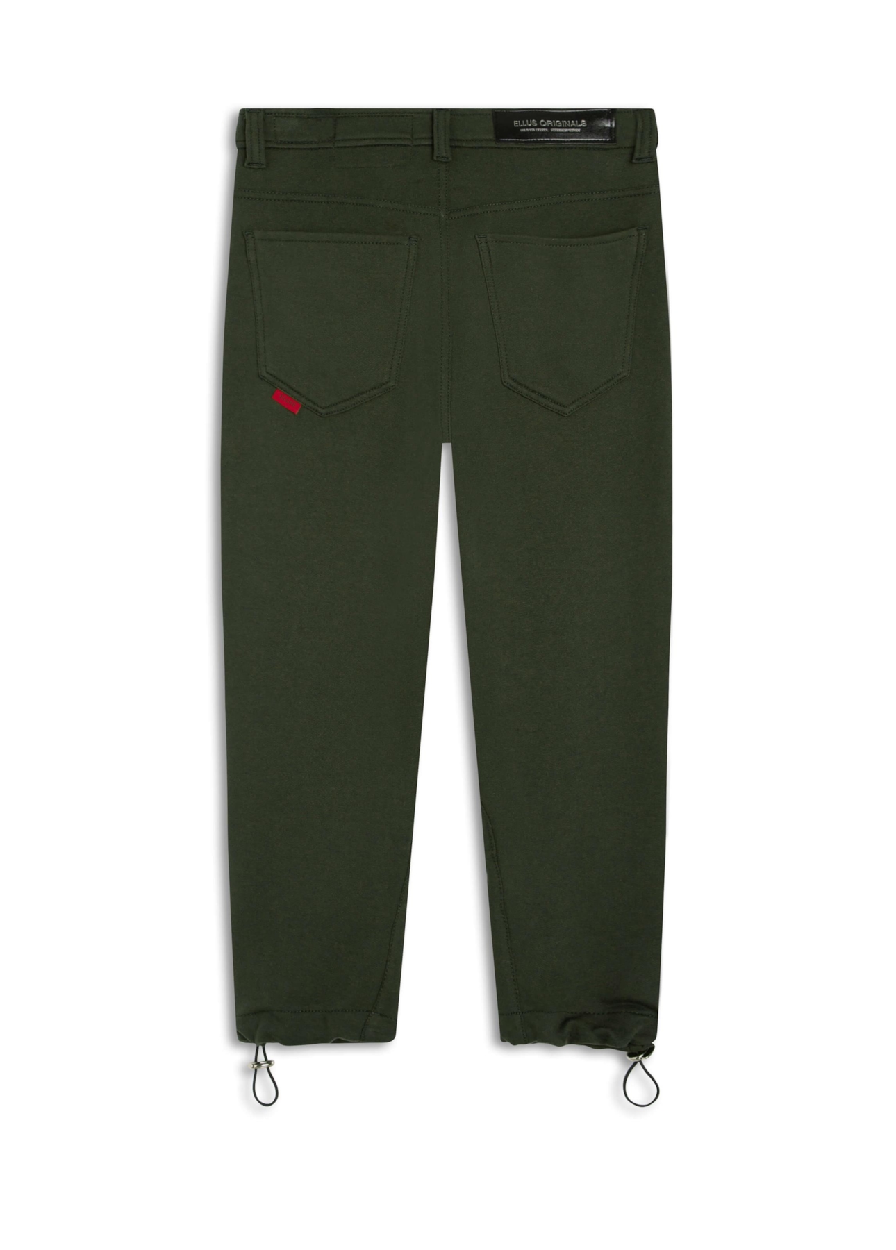 Calça Moletom Original Sporty Cropped Verde Militar