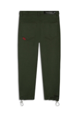 Calça Moletom Original Sporty Cropped Verde Militar