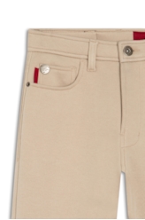 Calça Moletom Velvet Reta Areia