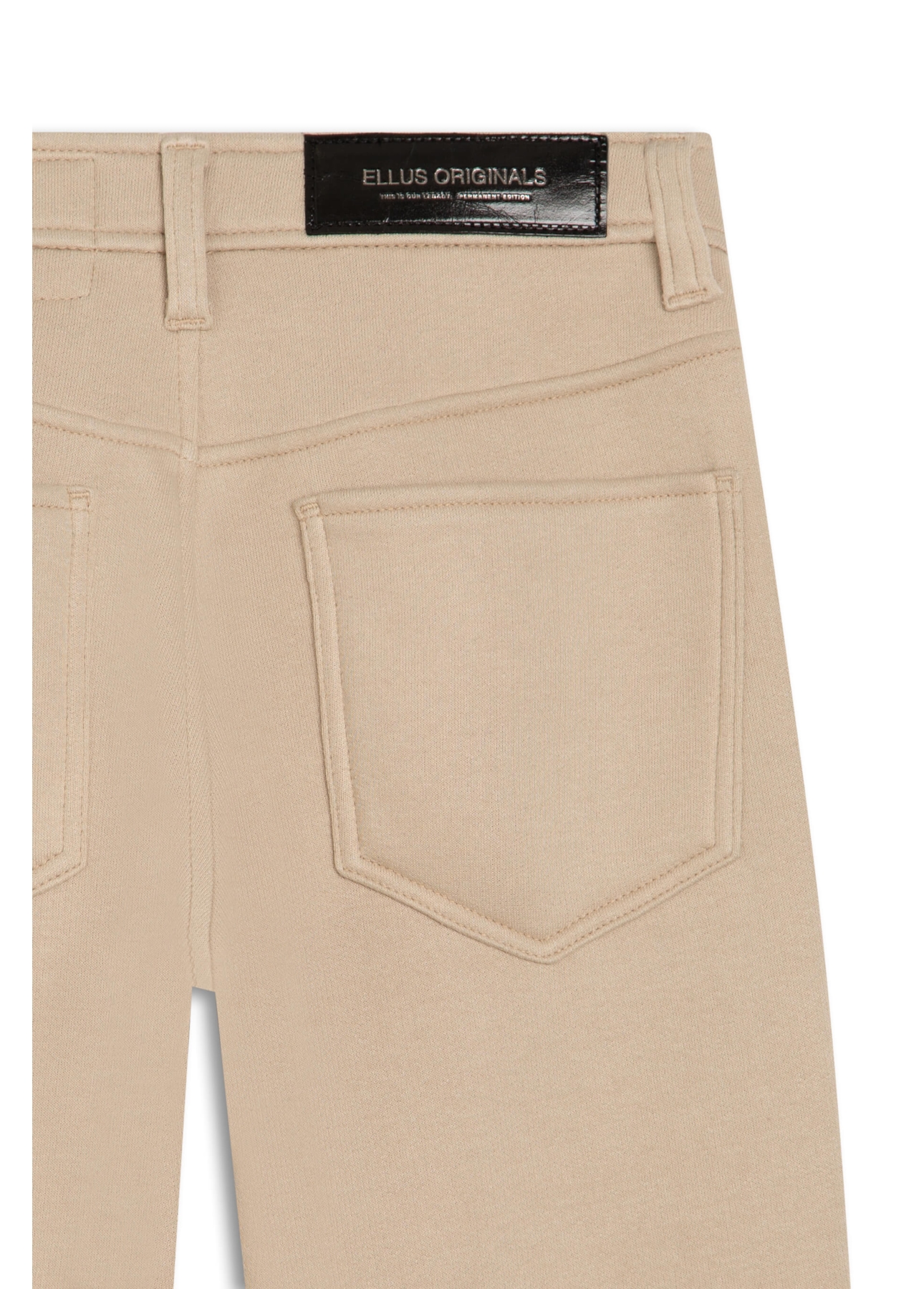Calça Moletom Velvet Reta Areia