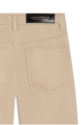 Calça Moletom Velvet Reta Areia