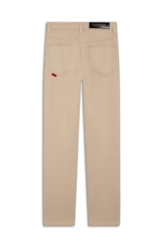 Calça Moletom Velvet Reta Areia