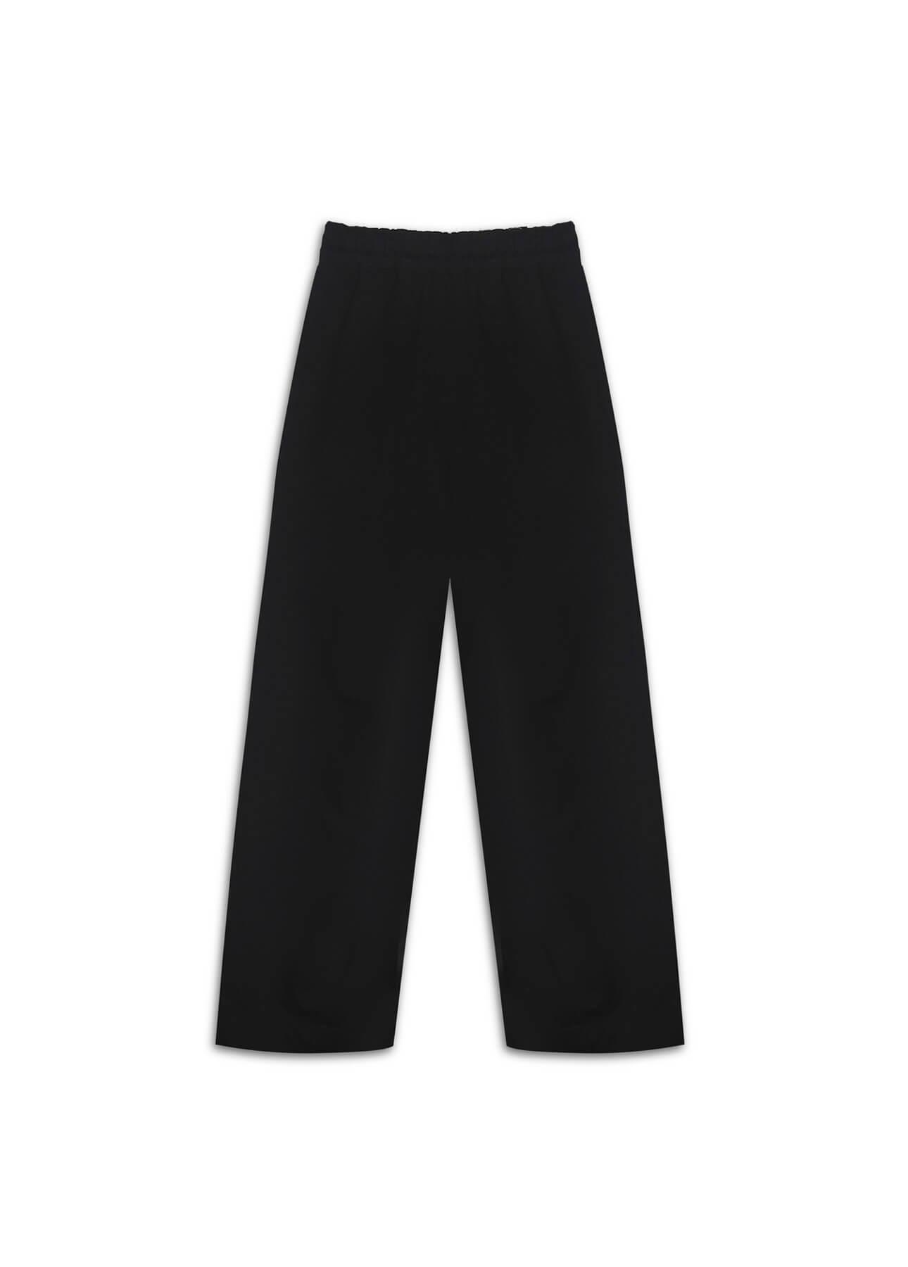 Calça Moletom Wide Leg Preto