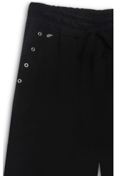 Calça Moletom Wide Leg Preto