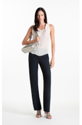 Calça N.y Reta Dark Navy