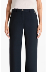 Calça N.y Reta Dark Navy